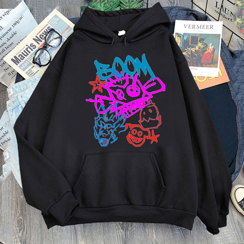 2024 Hot Anime Arcane-Vi Hoodie Harajuku Hip Hop Pullover