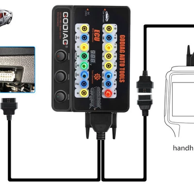 Godiaggt100Autotoolsobdiibreakoutboxecuconnector Car – Avtomobil diaqnostika alətləri