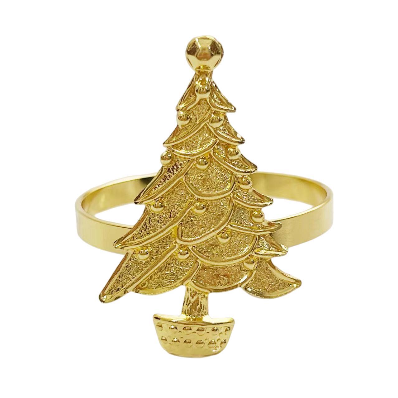 황금 크리스마스 트리 4