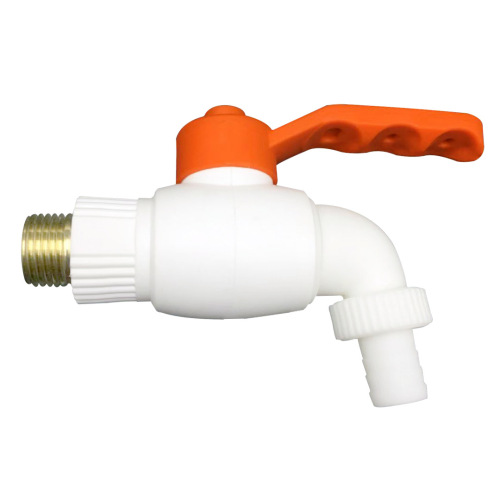 PPR cold and hot water faucet washing machine quick open swivel 4/6 inch plastic tap single cold with spout outlet