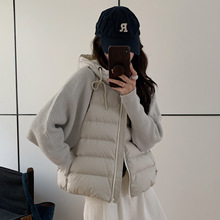 轻薄排骨格棉衣女装精品新短款冬季连帽韩面包服小个子防寒袄外套