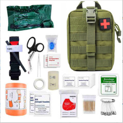Amazon Military Field First Aid Kit Survival Tools Emergency Kit Camping EDC Outdoor Camping Equipment Green CP