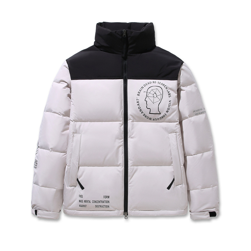 Men's Puffer Jacket Classic Down Coat For Men Warm Winter Outerwear_voghion.com