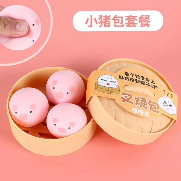 Piggy Buns (pack of 3)
