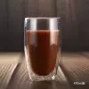 Taza de vidrio resistente al calor, taza de huevo, taza de café, taza de aislamiento térmico, taza de té de leche doméstica, productos transfronterizos de alta borosilicina