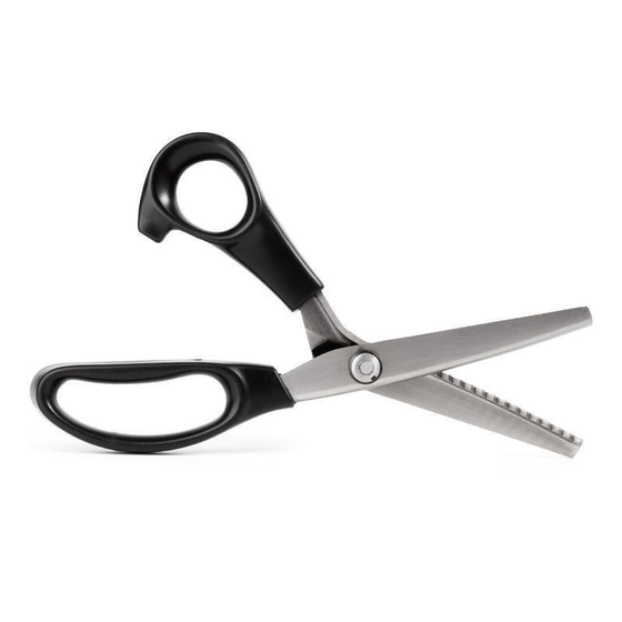 Factory direct cutting pants artifact black stainless steel scissors sharp household sewing scissors wholesale