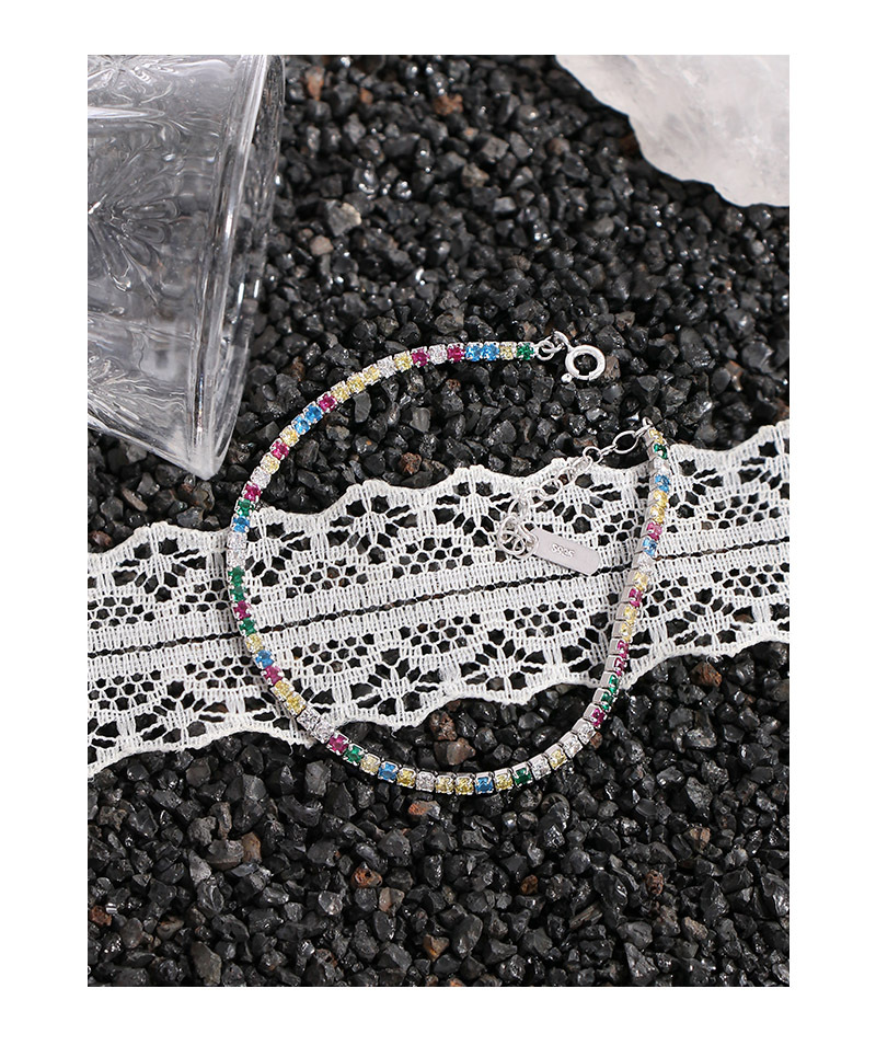 1 Piece Quantity Holiday, Travel, Daily Occasion 925 Sterling Silver Bracelets Casual Simple Style Streetwear