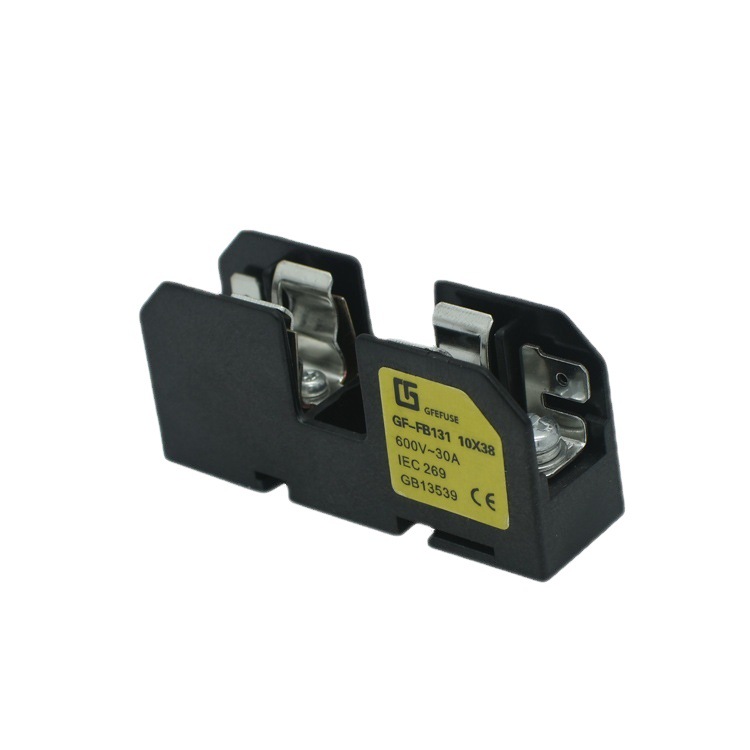 厂家产销售批发熔断器座22X58低压熔断器贡福汽车保险丝座