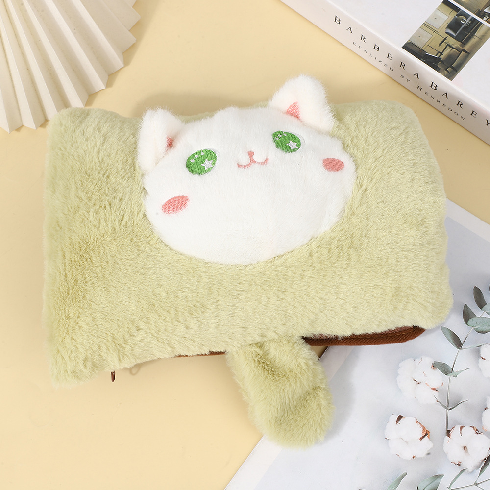 지퍼형 탈부착 및 세탁 가능 - [긴꼬리고양이 그린]