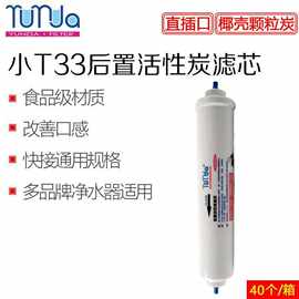 远大健康10寸小T33后置椰壳活性碳炭滤芯净水器净水机2分口快接口