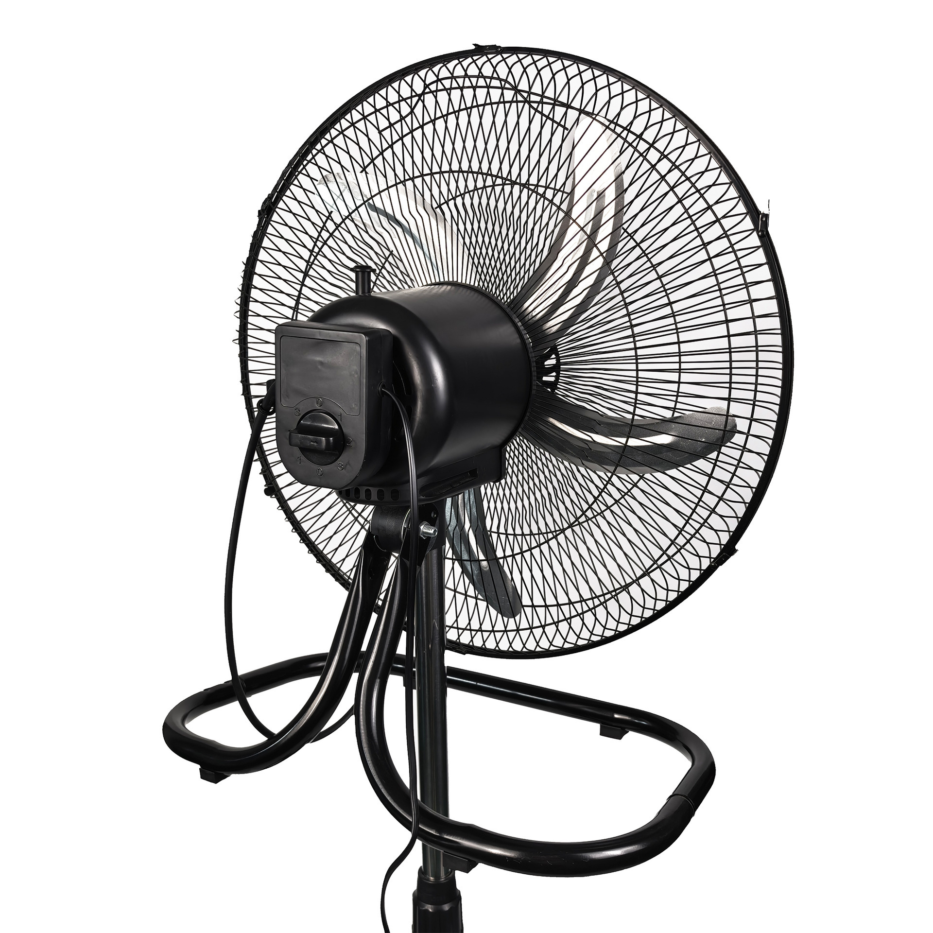 Ventilador transfronterizo de 18 pulgadas 5 cuchillas de aluminio ventilador de piso 3 en 1 Sudamérica Medio Oriente África gabinete completo exportación comercio exterior al por mayor