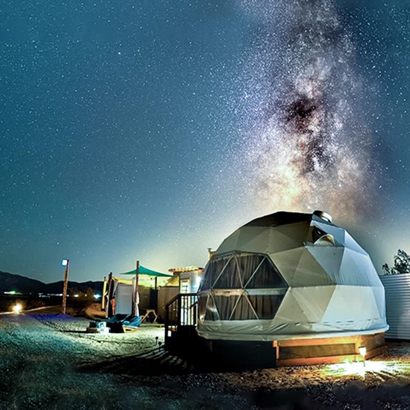 Lujo salvaje al aire libre punto escénico cúpula transparente esférica tienda de campaña bubble house turístico alojamiento residencial hotel estrella tienda de campaña