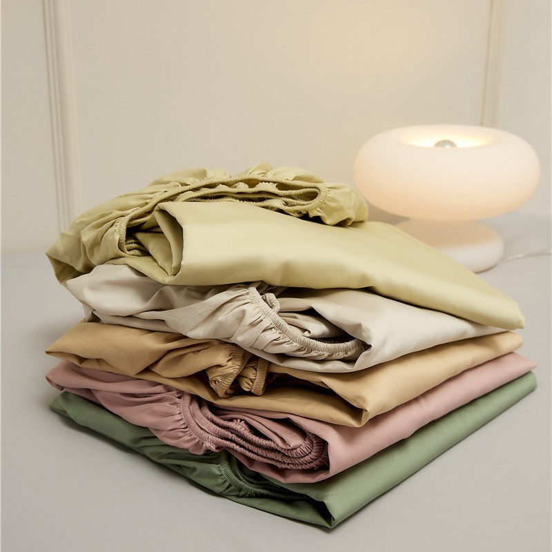 Cotton Duvet Cover Set Simple Solid Colour Pure Cotton Bedding_voghion.com
