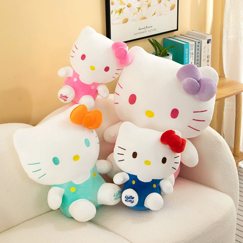 Мягкая игрушка Hello Kitty — подушка-кукла, 35–85 см, мягкий плюш, несколько цветов