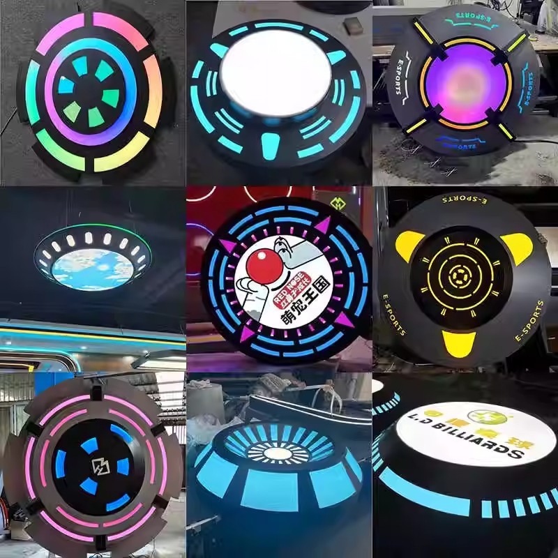 モジュールライト、ゲーミングカフェ、アミューズメントセンター、VRルーム、ゲームセンター、ビリヤードルーム、吊り下げ照明、子供遊園地、科学技術博物館、LEDライト|undefined