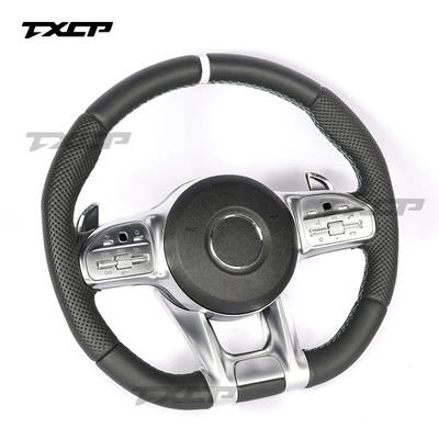 CLA upgraded leather car – Steering wheel