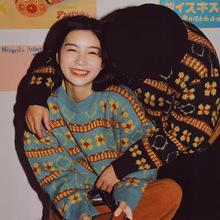 毛衣男宽松外穿复古森系ins秋冬新款chic港味古着条纹港风上衣潮