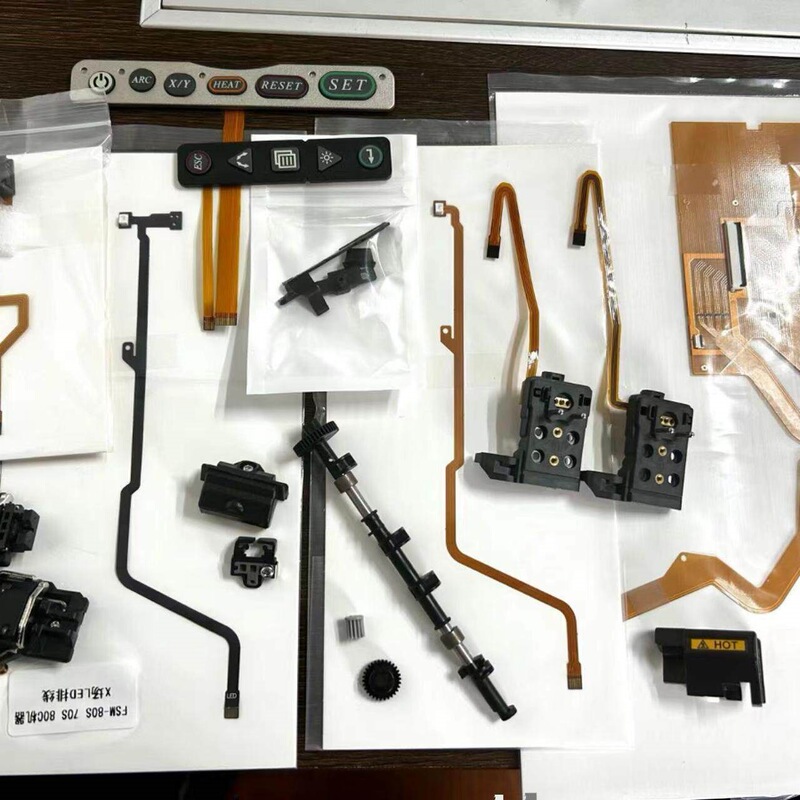 Fujikura Fsm-70S Fsm-80S Fiber Optic Fusion Splicer Cable Display Screen Heater Clamp Fujikura Fsm-70S Fsm-80S Fiber Optic Fusion Splicer Cable Display Screen Heater Clamp
