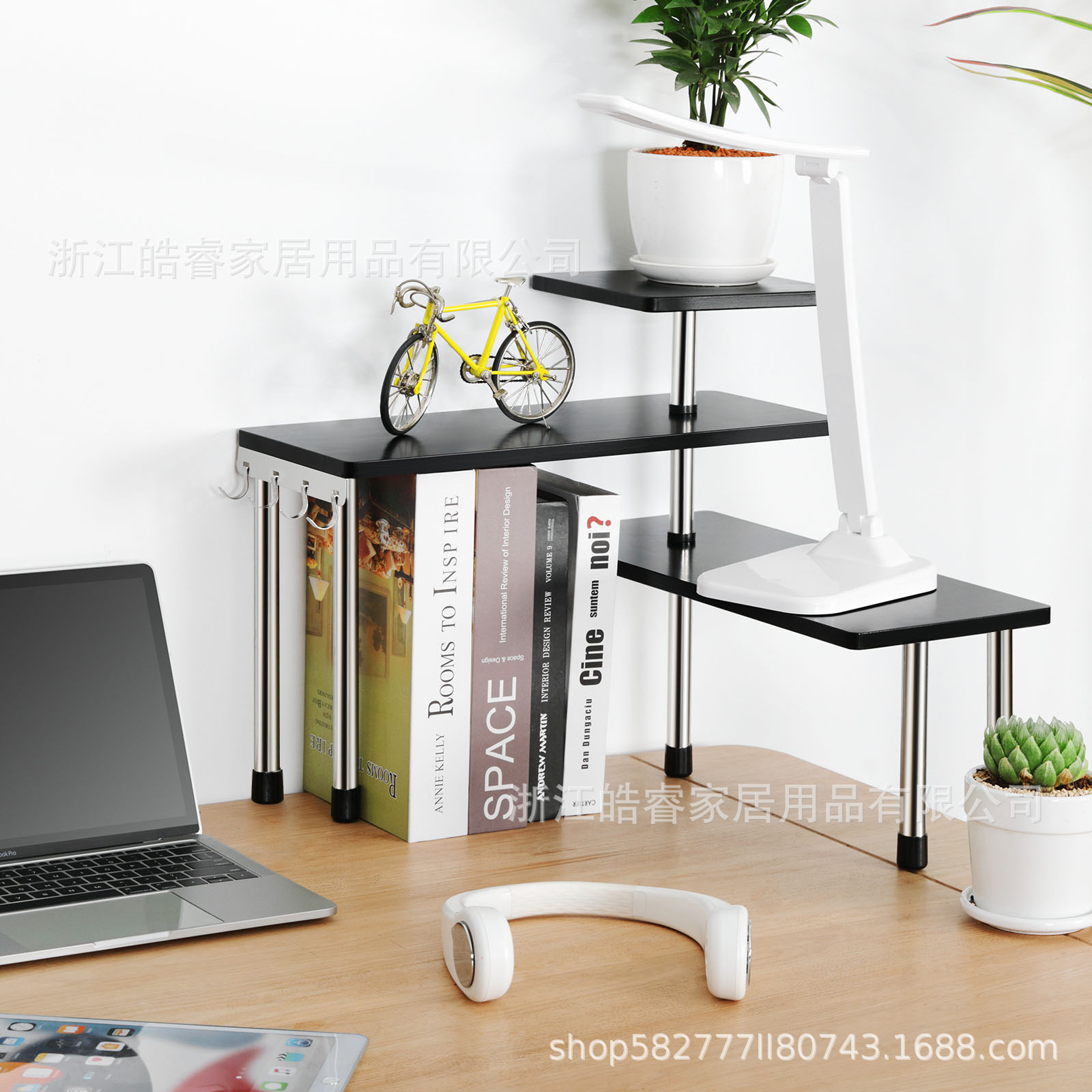 검은 양념 랙 3 층 다리 대나무 저장 랙 코너 테이블-최고 조미료 마무리 주방 보관 랙 조미료