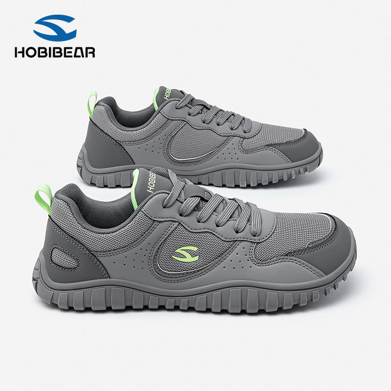 Hobibear Wide Toe Shoes Spring Autumn Men's Shoes Barefoot Shoes Casual Shoes Wide Last Walking Shoes Sports Shoes