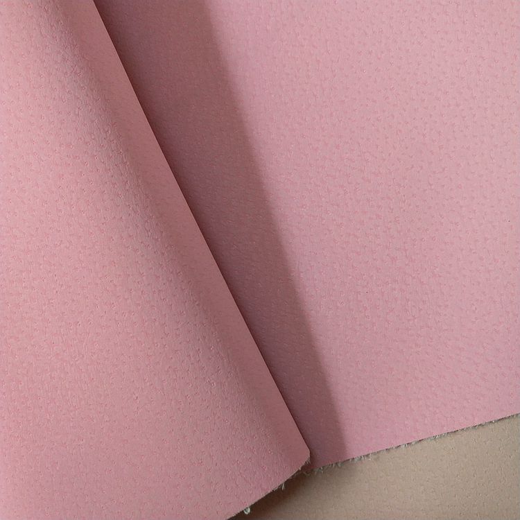 箱包手袋皮革面料A090绒感猪皮纹毛孔针纹人造革磨砂猪皮纹面料