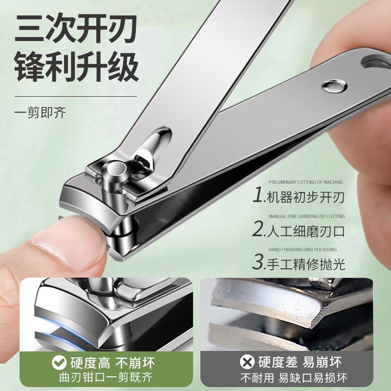 Jinda Rimei Nail Cutter Kit Kit completo de cortadores de uñas caseros, pinzas de uñas portátiles, herramientas de manicure profesional