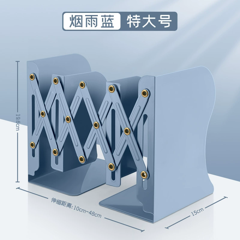Extracting book stands with a pen holder bookshelf integrated desktop storage frame student baffle folding fixed book standing shelf