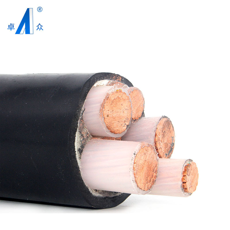 [Small wholesale monthly sales over 10,000] YJV 3 core +2 power cable, copper core hard wire national standard inspection