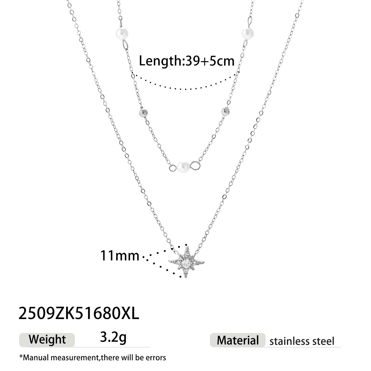 Collar de acero inoxidable TENA Europa y América lujo ligero y alto sentido de moda para mujeres collar de clavícula de amor no se desvanece image 8