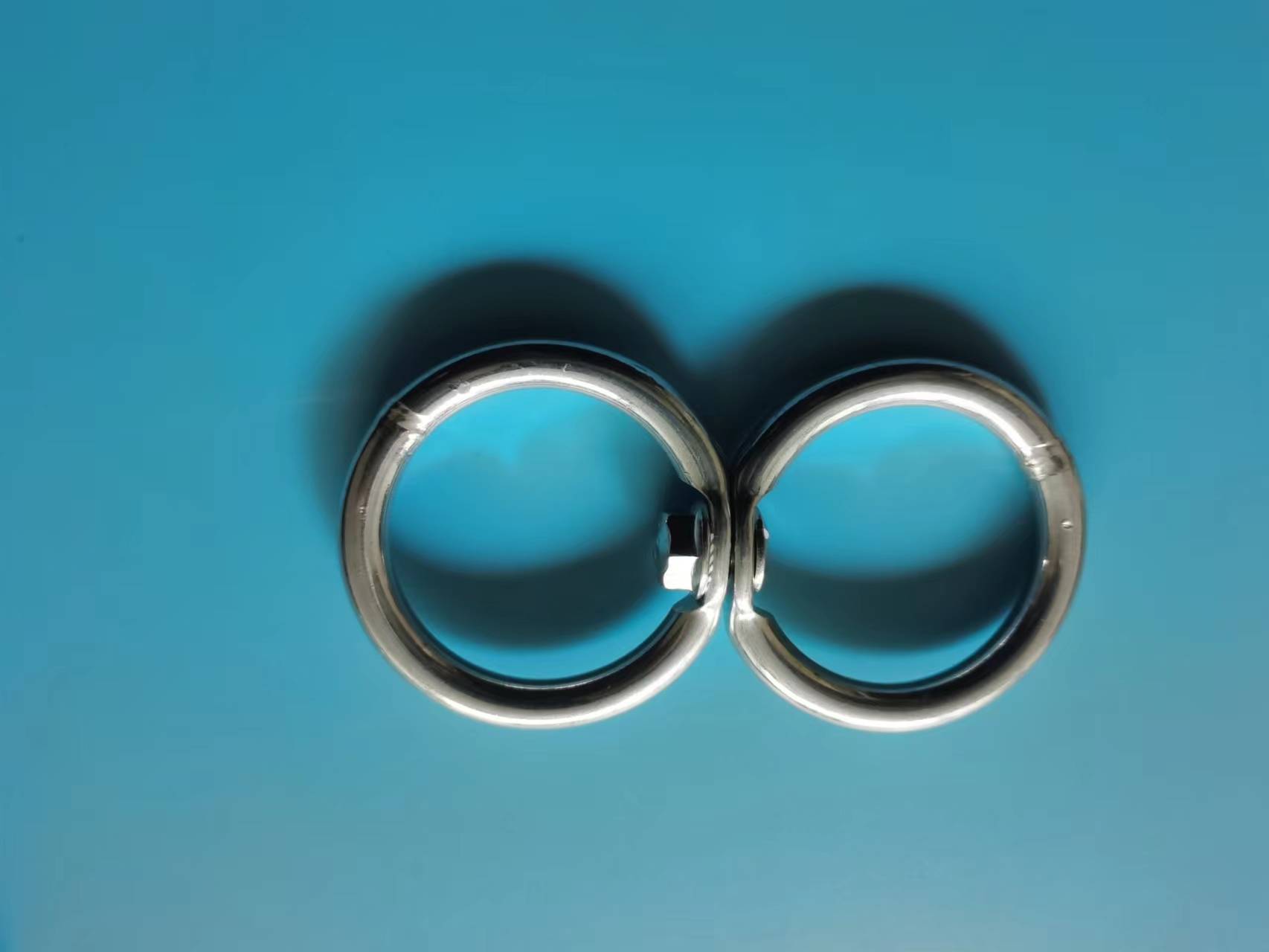 焊接实心圆环 金属圆圈 旋转环万向环 连接环 8字环 八字环