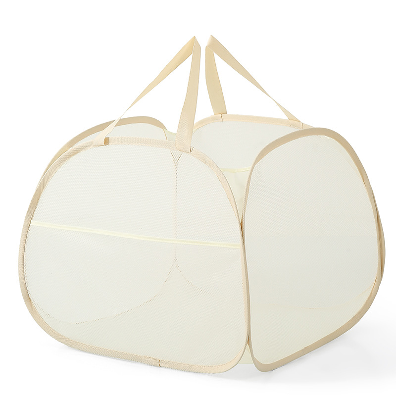 Cesto para Ropa Sucia de Gran Capacidad (90L), Plegable, con Amplia Abertura, para Ropa Sucia, Juguetes y Almacenamiento