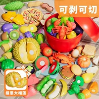 Детская семейная игрушка, набор фруктов для мальчиков и девочек на резку