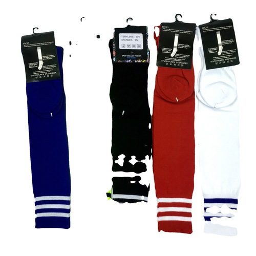 Adult football socks over the knee long tube sweat-absorbent and deodorant thickened towel bottom socks pure cotton boneless game training