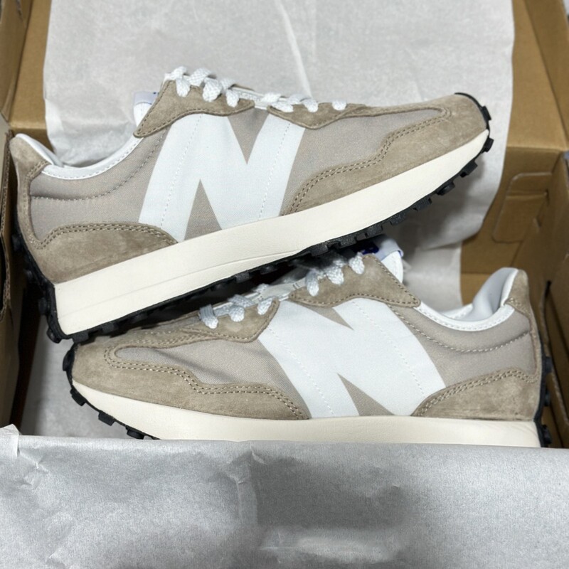 Putian Pure Original Nb327 Original Gray Sports Shoes Thick Sole Heightening Couple Outdoor Retro Classic Men's and Women's Running Shoes