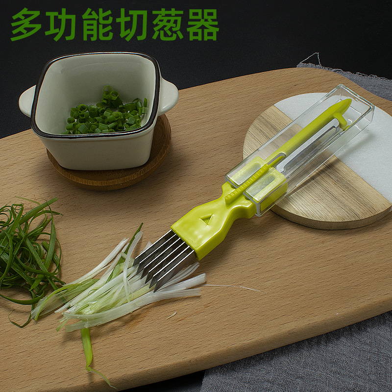 Multifunctional onion shredded knife sli...