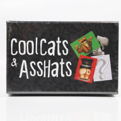 coolcats asshats酷貓和混蛋全英文聚會家庭派對桌遊卡片