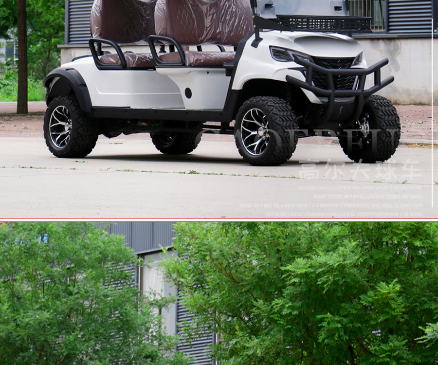 Electric Golf Cart for Hotels and Guesthouses, Shuttle Bus, Export 8-Seater Electric Golf Cart