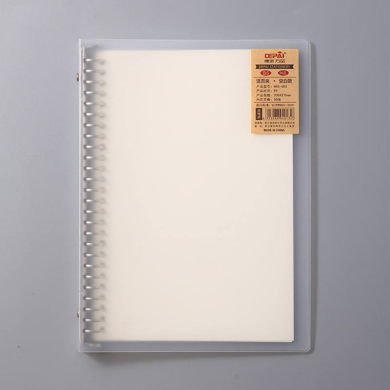 Cuaderno de notas de papel de papel de