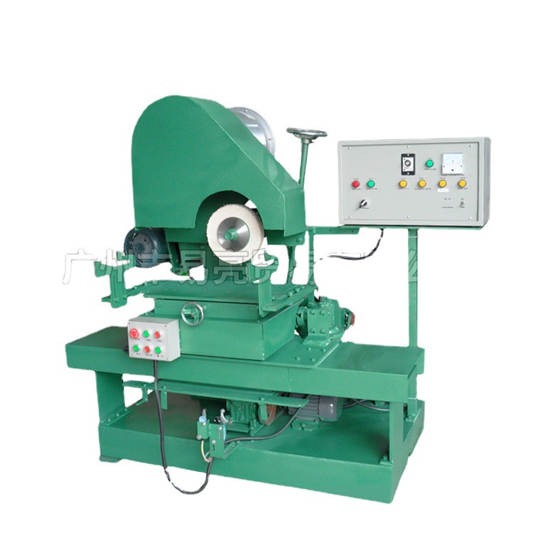 供应五金餐刀横抛机台式不锈钢拉丝抛光机单头横抛餐具自动抛光机