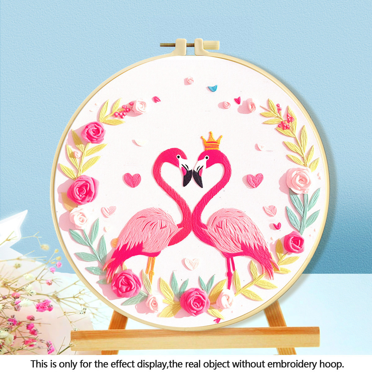 Mona Lisa Royal Cross Stitch Flower and Bird Series II Bolsa de costura inglesa hecha a mano para comercio exterior image 8