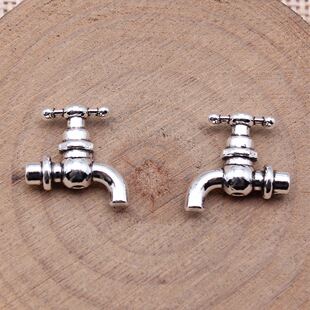 ���yɫˮ���^С����DIY�\�Ͻ��Ʒ��� 14x15x5mm ���ؼs1.5g