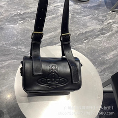 高版本西太后中古款土星百搭通勤质感高级单肩手提牛皮复古斜挎包