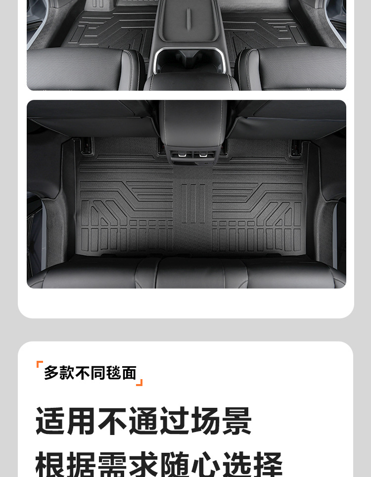 TPE Floor Mats for Dongfeng Venucia VX6 2023-2026
