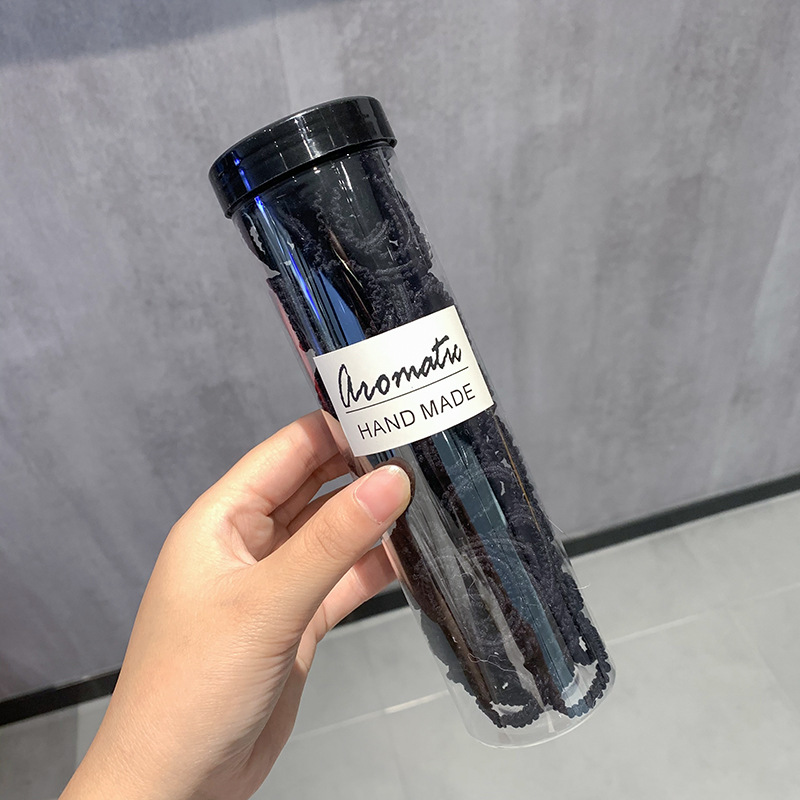 La banda de goma de los niños enlatados no duele el pelo cuerda de pelo del bebé banda de pelo de niña cuerda de pelo de alta elasticidad banda de goma cuerda de pelo de encaje