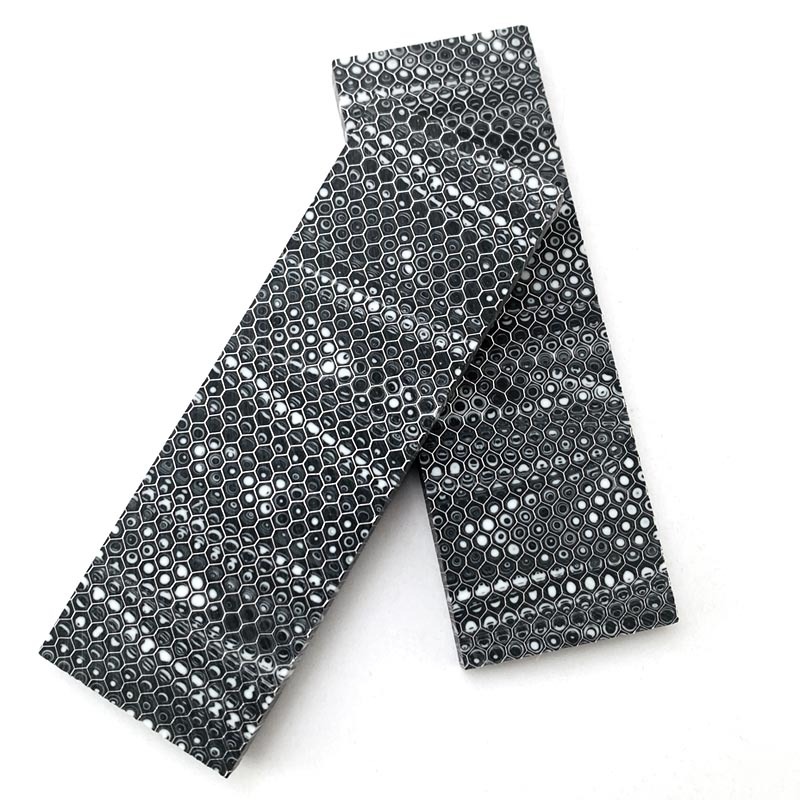 做刀柄树脂材料 蛇皮纹蜂窝树脂板 刀柄树脂蜂窝贴片刀柄料弹弓料