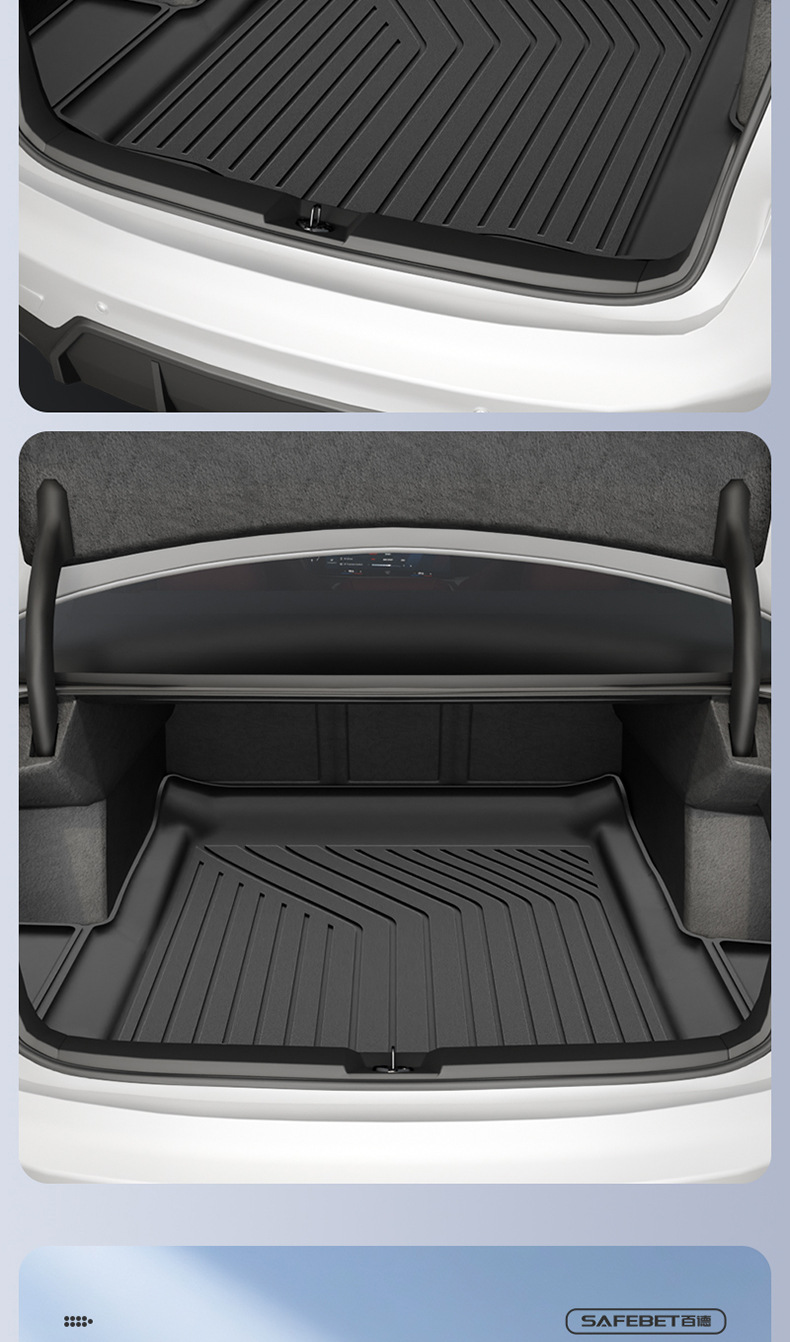 BMW X1 IX1 X3L IX3 Series X4 Series X5LX7M2 Series M3M4I3I5 2 Series 5 Series 7 Series TPE trunk mat