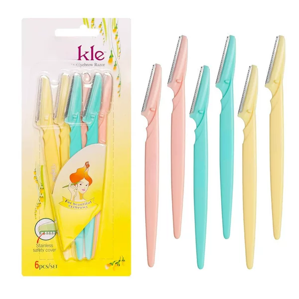 6pcs Eyebrow Trimmer Women's Special Exfoliating Scraper Exfoliating Scraper Tool
