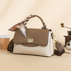 Bags Women's Crossbody Bag Fashionable Versatile Small Square Bag Soft Leather Large Capacity Shoulder Bag Simple Women's Handbag