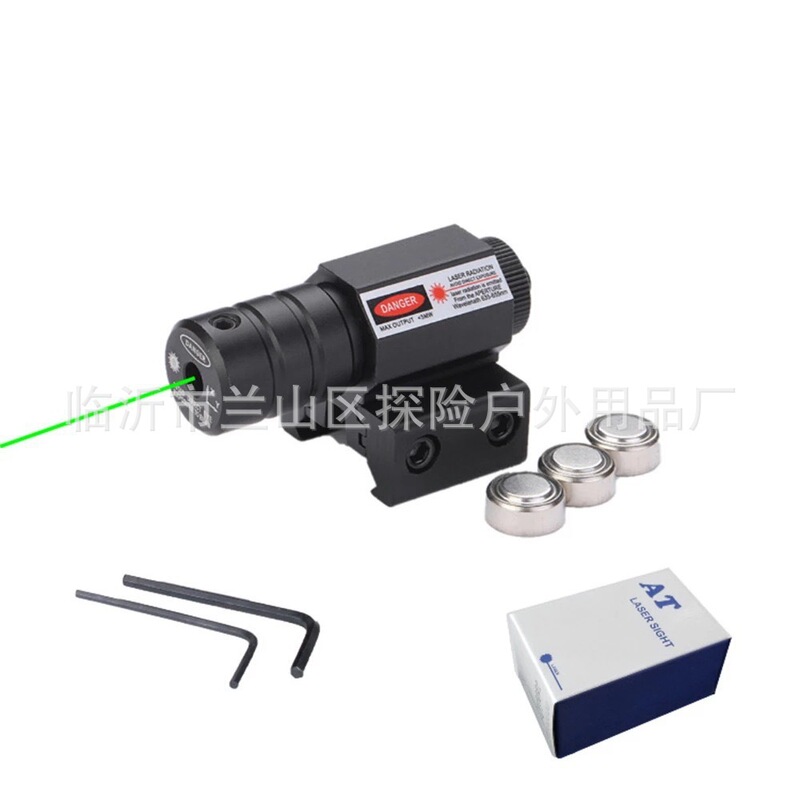 Adjustable Compact Outdoor Hunting Red Dot Sight Metal Sight Mini Tactical Laser at Boxed Green Laser