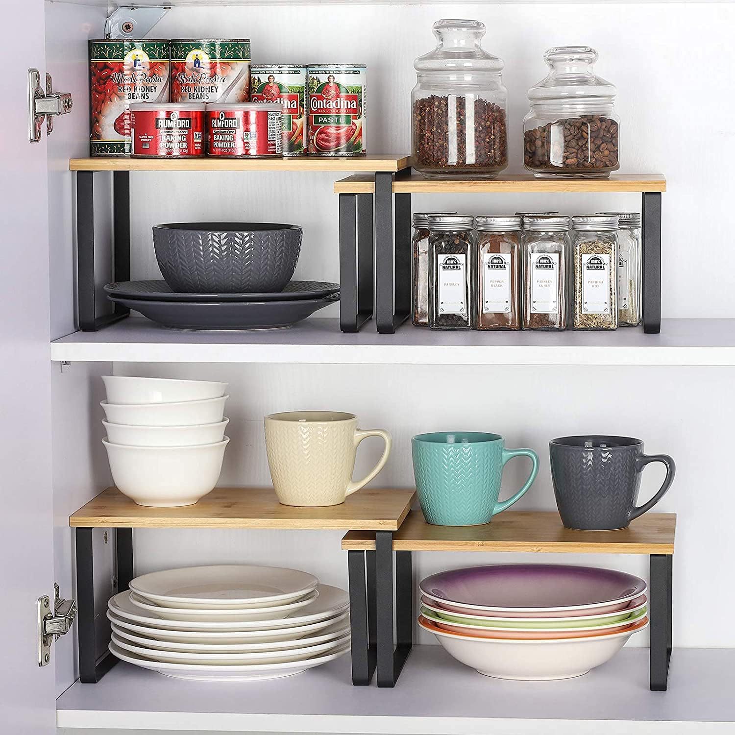 Transfronterizo sala de estar estante de acabado de cocina estante de condimento estante de almacenamiento de escritorio de madera multipropósito estante de almacenamiento de armario